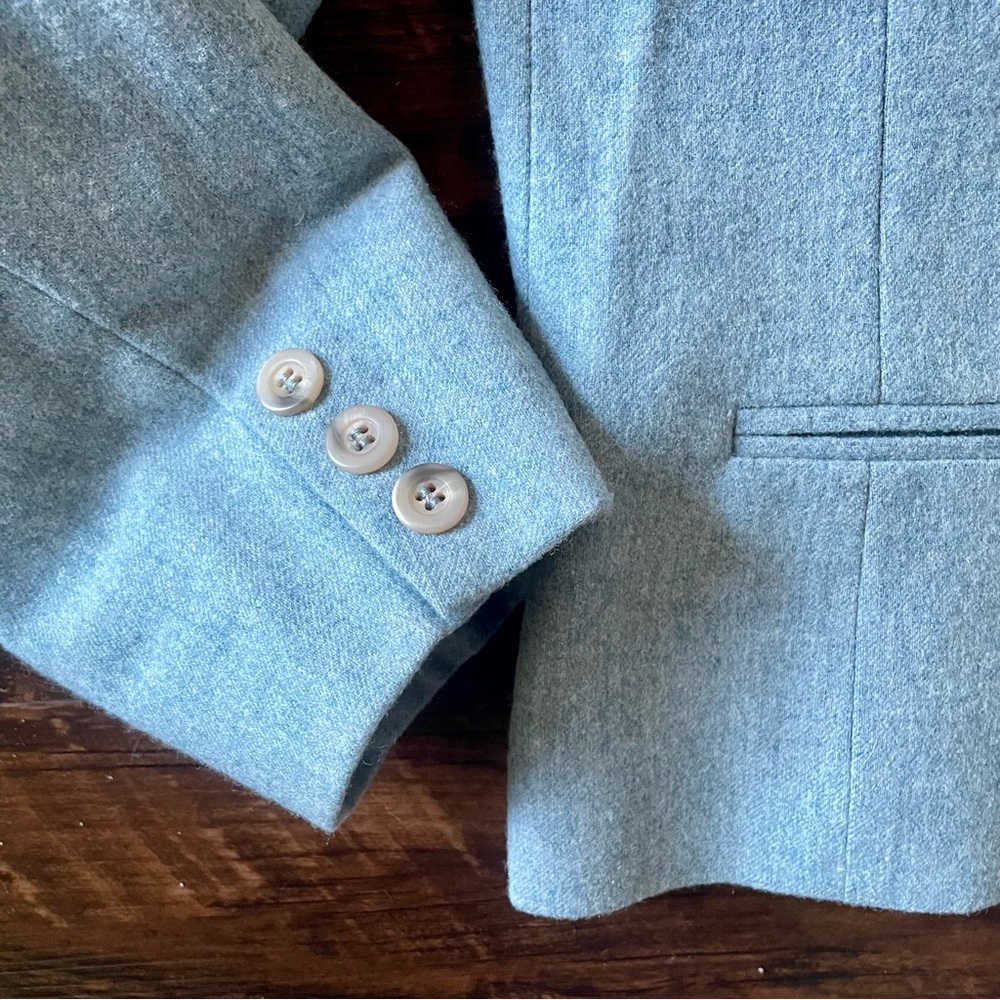 Pendleton Wool Boxy Oversized Robins Egg Blue Sky… - image 7